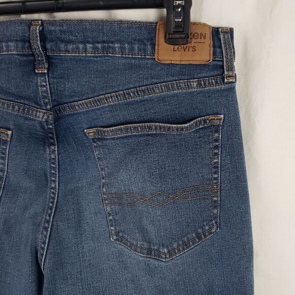 Levi's Men's 36X32 Denizen Medium Wash Blue Jeans - Picture 10 of 15